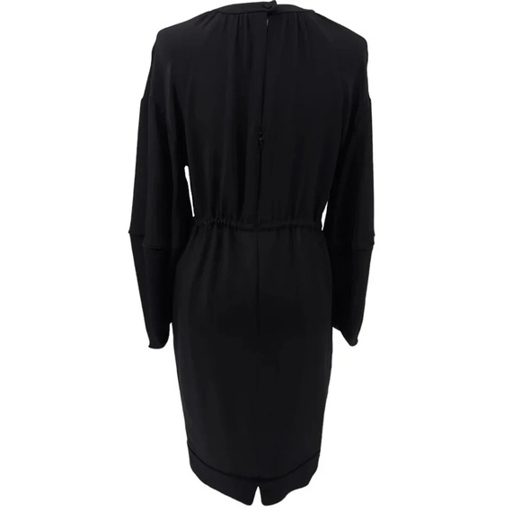 Fendi Vneck Drawstring Waist Knee Length Dress - Picture 2 of 10